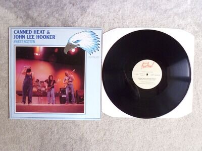 JOHN LEE HOOKER @ CANNED HEAT - BOOGIE WITH HOOKER N,HEAT - PLATINUM - VG++