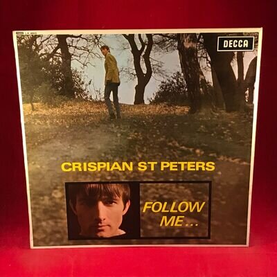 CRISPIAN ST PETERS Follow Me 1966 UK vinyl LP original Jimmy Page The Pied Piper