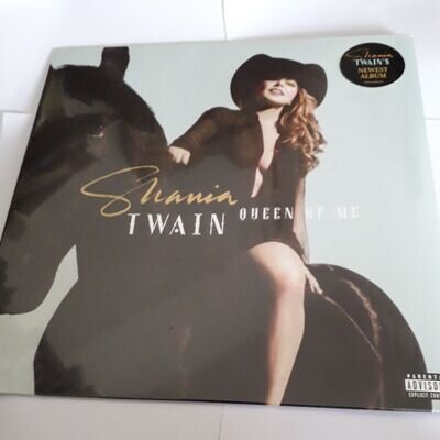 SHANIA TWAIN QUEEN OF ME LP VINYL RECORD NEW SEALED 2023 ALBUM GIDDY UP