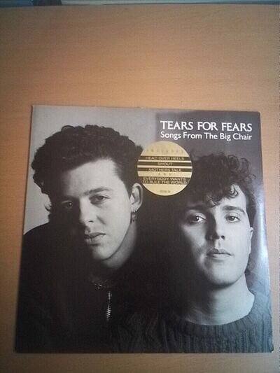 Tears For Fears - Songs From The Big Chair - Vinyl LP MERH 58 1985