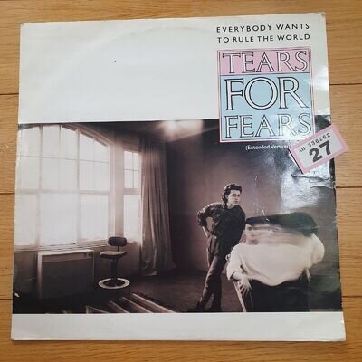 Tears For Fears (Everybody wants to rule the world) 12" vinyl (26)