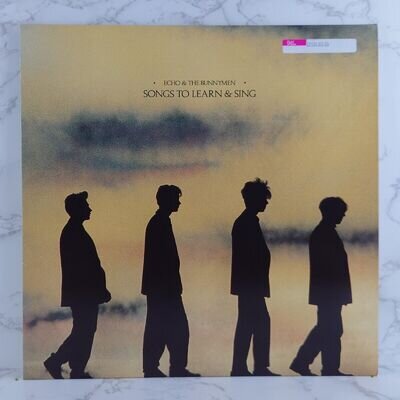 Echo & The Bunnymen – Songs To Learn & Sing 12" Vinyl Album LP c/w 7" Single