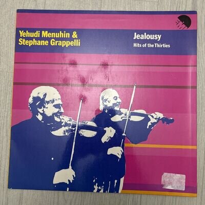 Yehudi Menuhin & Stephane Grappelli - Jealousy - Vinyl LP, 1st Press - Excellent