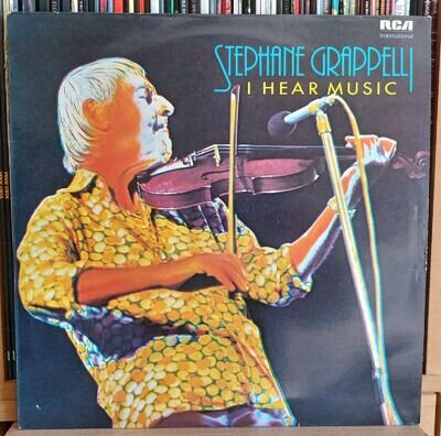 (18) Stéphane Grappelli - I Hear Music LP