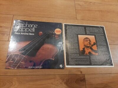 Stéphane Grappelli – Stéphane Grappelli Plays Jerome Kern. German DMM 1987 Lp EX