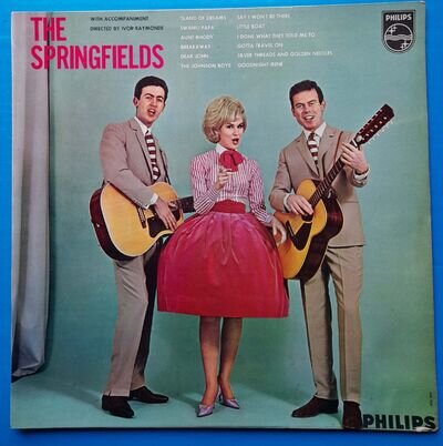 THE SPRINGFIELDS,Island of dreamws.RARE Orig.DUTCH LP .Dusty Springfield.Nice