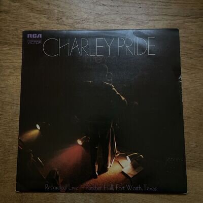 Charley Pride 'In Person' (1972) vinyl LP RCA VictAor LSA 3100 VG+/VG+