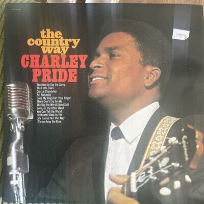 'Charley Pride - The Country Way' LP, Album, RE 1969 VG+/VG