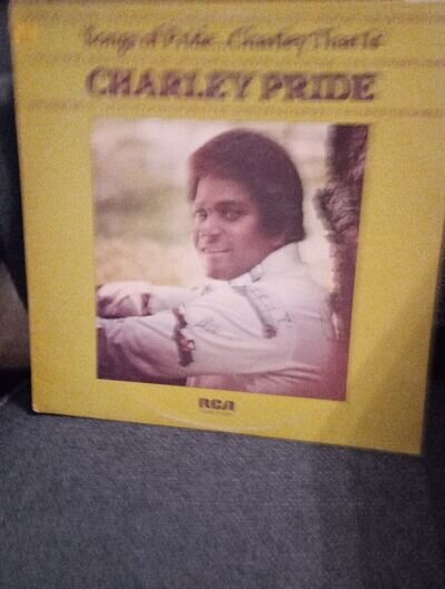 Charley Pride- Songs Of Pride… Charley That LP Reissue 1977 RCA Records