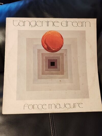 Tangerine dream force majeure 12 inch vinyl lp album 1979 vinyl in vgc