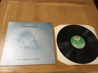 tangerine dream-Phaedra 1974 Vinyl Record LP Virgin V2010 Retro Album.