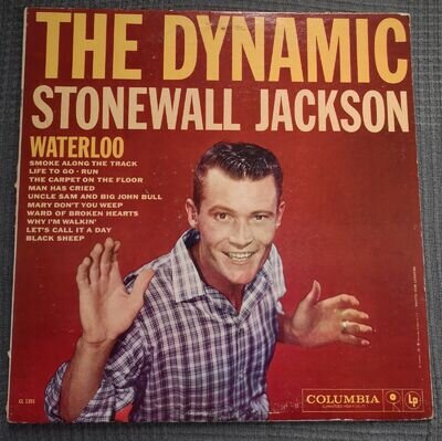 The Dynamic Stonewall Jackson LP (Columbia CL 1391) USA Pressing