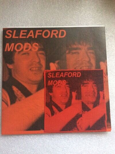 sleaford mods vinyl Job Seeker original with patch