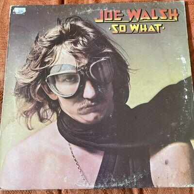 Joe Walsh : So What LP Album Vinyl ABC Dunhill UK 1974 (Eagles)