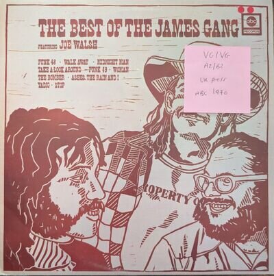 Best Of The James Gang Ft. Joe Walsh Vinyl Record VG/VG ABCL5027 1970