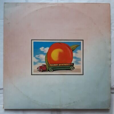 THE ALLMAN BROTHERS BAND - EAT A PEACH - 2 X LP 1975 UK RE - CAPRICORN 2659 034