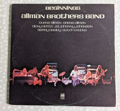 The Allman brothers band ,Beginnings,1973 UK Press