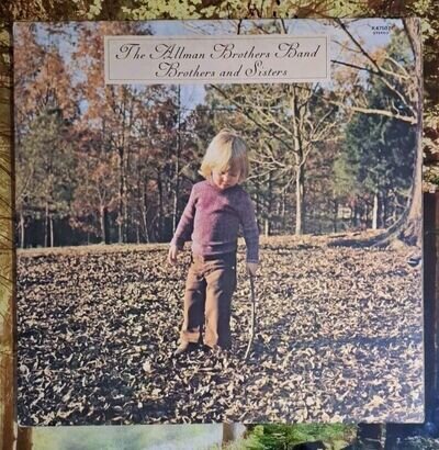 ALLMAN BROTHERS BAND BROTHERS AND SISTERS ALBUM With INSERT 1973 Uk