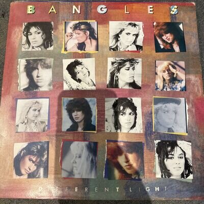 THE BANGLES Different Light 1986 UK vinyl LP Walk Like An Egyptian Manic Monday