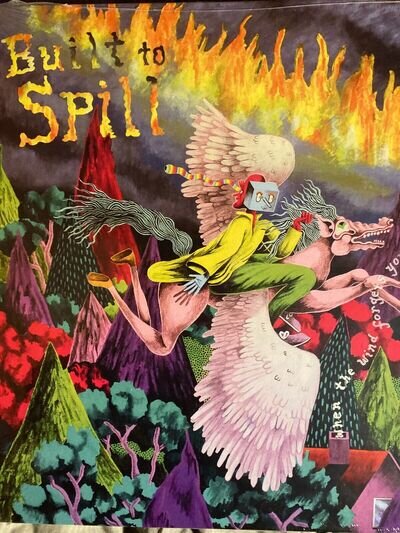 BUILT TO SPILL WHEN THE WIND FORGETS YOUR NAME VINYL LP, NEW AND SEALED