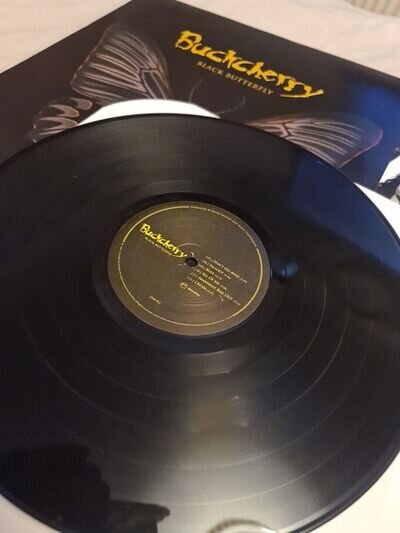 VINYL BUCKCHERRY - BLACK BUTTERFLY WITH INSERT AND CD VERY GOOD