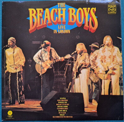 THE BEACH BOYS - LIVE IN LONDON - 12" VINYL ALBUM RECORD LP - NEAR MINT