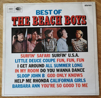 The BEACH BOYS – UK Original 1966 Stereo Compilation LP: Best Of The Beach Boys