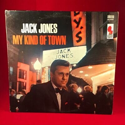 JACK JONES My Kind Of Town 1965 USA vinyl LP King Of The Road original