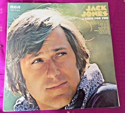 Jack Jones - A song for you - Vinyl Record LP Album - 1971 RCA Victor - SF 8228