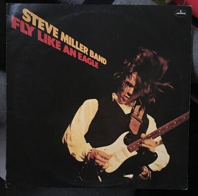 Steve Miller Band Fly Like An Eagle Vinyl LP 1976 UK Mercury 9286 177 Rock