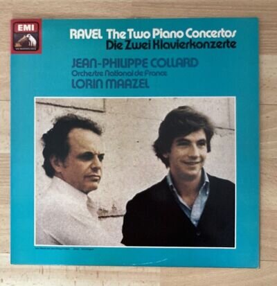 ASD 3845 Ravel The Two Piano Concertos Jean-Philippe Collard Lorin Maazel EMI