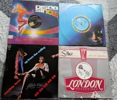 12" VINYL RECORD X 16 JOB LOT - 80’S JAZZ FUNK SOUL DISCO