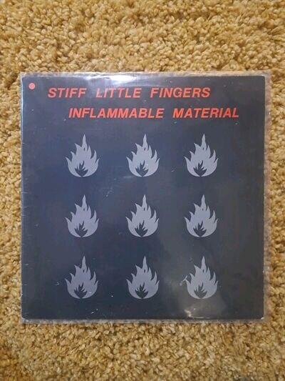 Stiff Little Fingers Inflammable Material Original Vinyl ROUGH 1 1979 Record LP