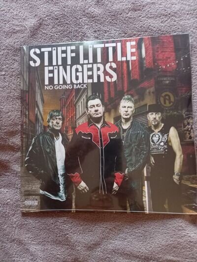 stiff little fingers 'No Going Back' black vinyl album new and sealed