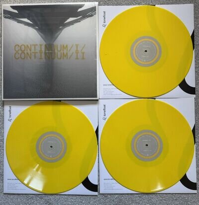 Steven Wilson Dirk Serries Continuum Limited Numbered Edition Yellow Vinyl Set