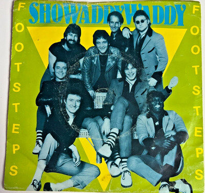 SHOWADDYWADDY: Footsteps 7” Vinyl Single 45rpm Picture Sleeve