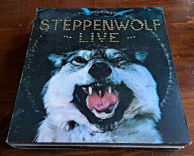 STEPPENWOLF - LIVE 2XLP DSD50075 DUNHILL 1970 VG+!