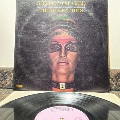 Steppenwolf Gold Their Great Hits LP Album Vinyl Record SPB1033 A1/B1 Rock 70’s