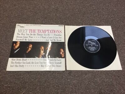 The Temptations-Meet The Temptations 1965 1st Press Tamla Motown LP UK Press