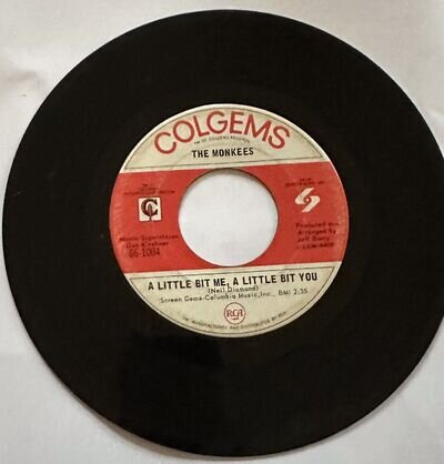 THE MONKEES ~ A Little Bit Me / The Girl I Knew Somewhere 7” 45 66-1004