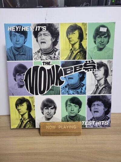 THE MONKEES-HEY HEY ITS THE MONKEES GREATEST HITS, VINYL LP, 1989 VG+/VG+