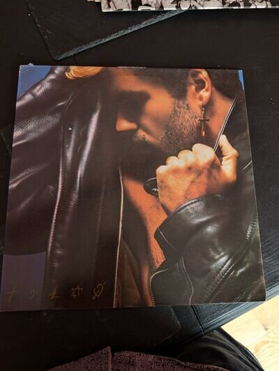 george michael Faith 12" Vinyl Lp With Inner