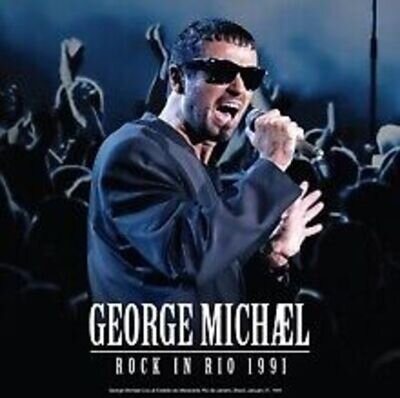 GEORGE MICHAEL - Rock In Rio 1991 Transparent Blue Vinyl - New Vinyl - T600z