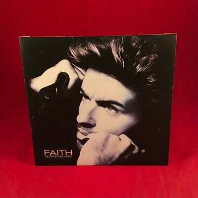 GEORGE MICHAEL Faith 1987 UK 7" vinyl single original 45 Hand To Mouth epic ~~~