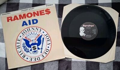 Ramones Crummy Stuff 12" vinyl single (Maxi) EX Condition UK BEG167T 1986