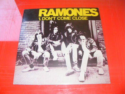 THE RAMONES - DON,T COME CLOSE - YELLOW VINYL - 12 INCH - UK 1978 -