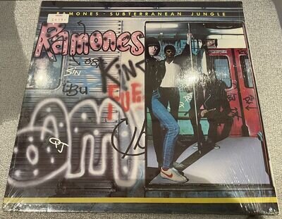 The Ramones- Subterranean Jungle LP. Germany Import. VG . Punk