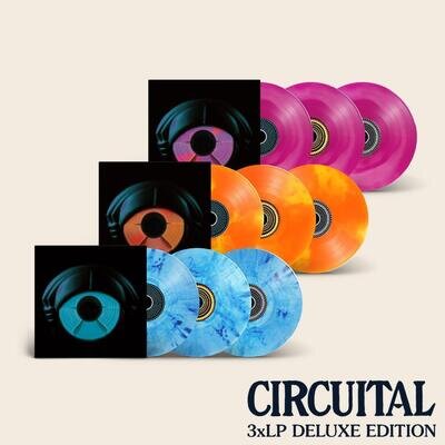 MY MORNING JACKET - CIRCUITAL DELUXE EDITION 3X RANDOM COLOURED VINYL LP (NEW)