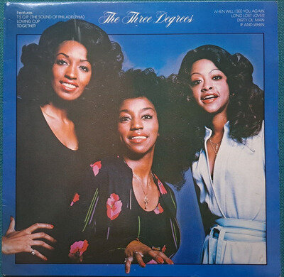 THE THREE DEGREES - SELF-TITLED - 12" VINYL LP ALBUM RECORD - EX+