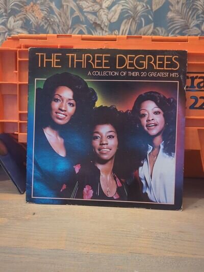 Three Degrees-Collection Of Their 20 Greatest Hits Vinyl LP Album.Epic EPC 10013